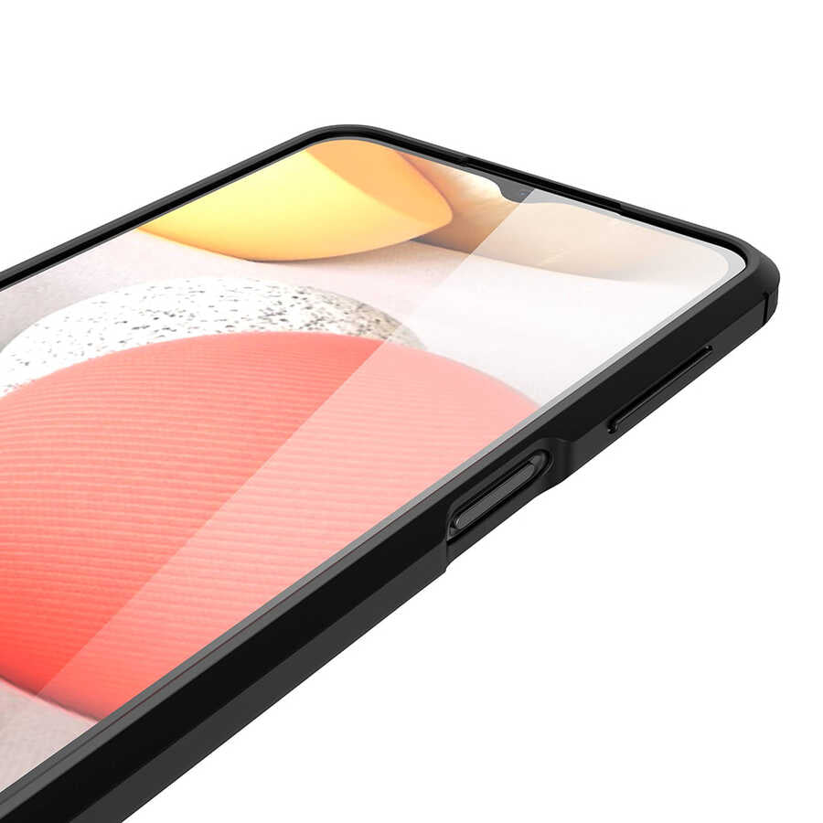 Galaxy A32 5G Kılıf Zore Niss Silikon Kapak Siyah
