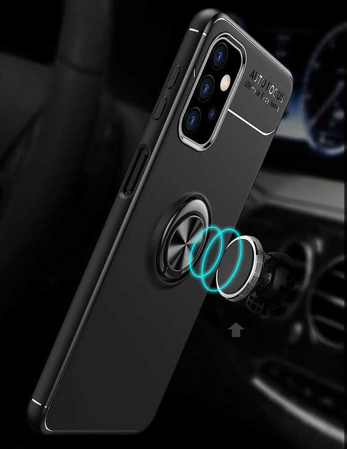 Galaxy A32 5G Kılıf Zore Ravel Silikon Kapak Mavi