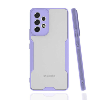 Galaxy A33 5G Kılıf Zore Parfe Kapak Lila