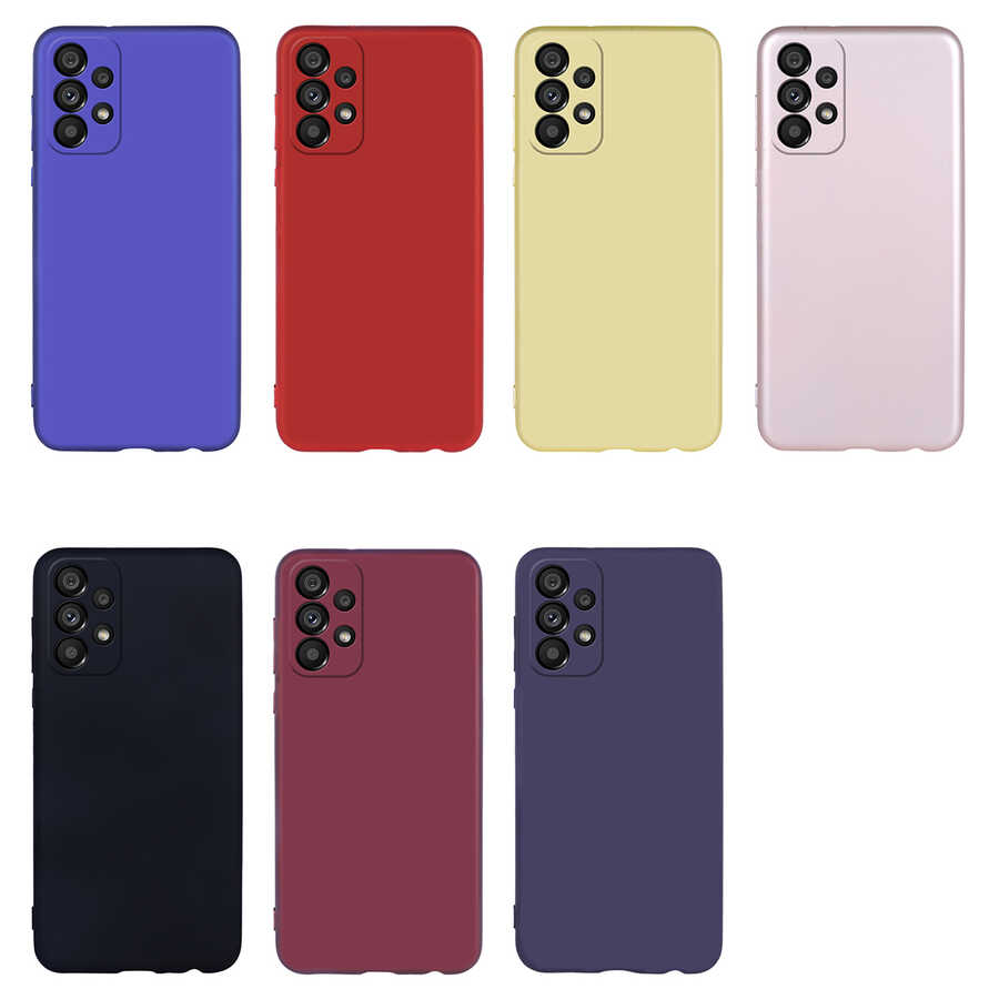 Galaxy A33 5G Kılıf Zore Premier Silikon Kapak Gold