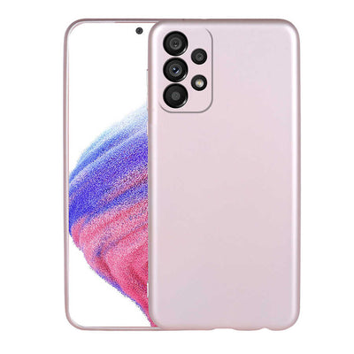 Galaxy A33 5G Kılıf Zore Premier Silikon Kapak Rose Gold