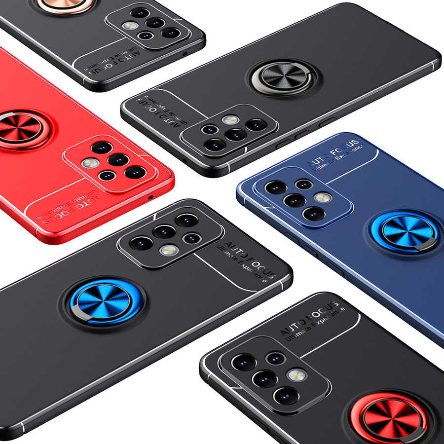 Galaxy A33 5G Kılıf Zore Ravel Silikon Kapak Siyah