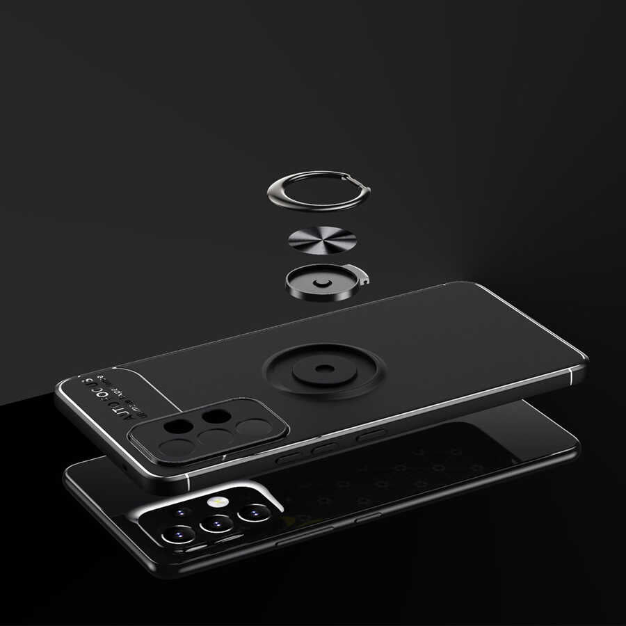 Galaxy A33 5G Kılıf Zore Ravel Silikon Kapak Mavi