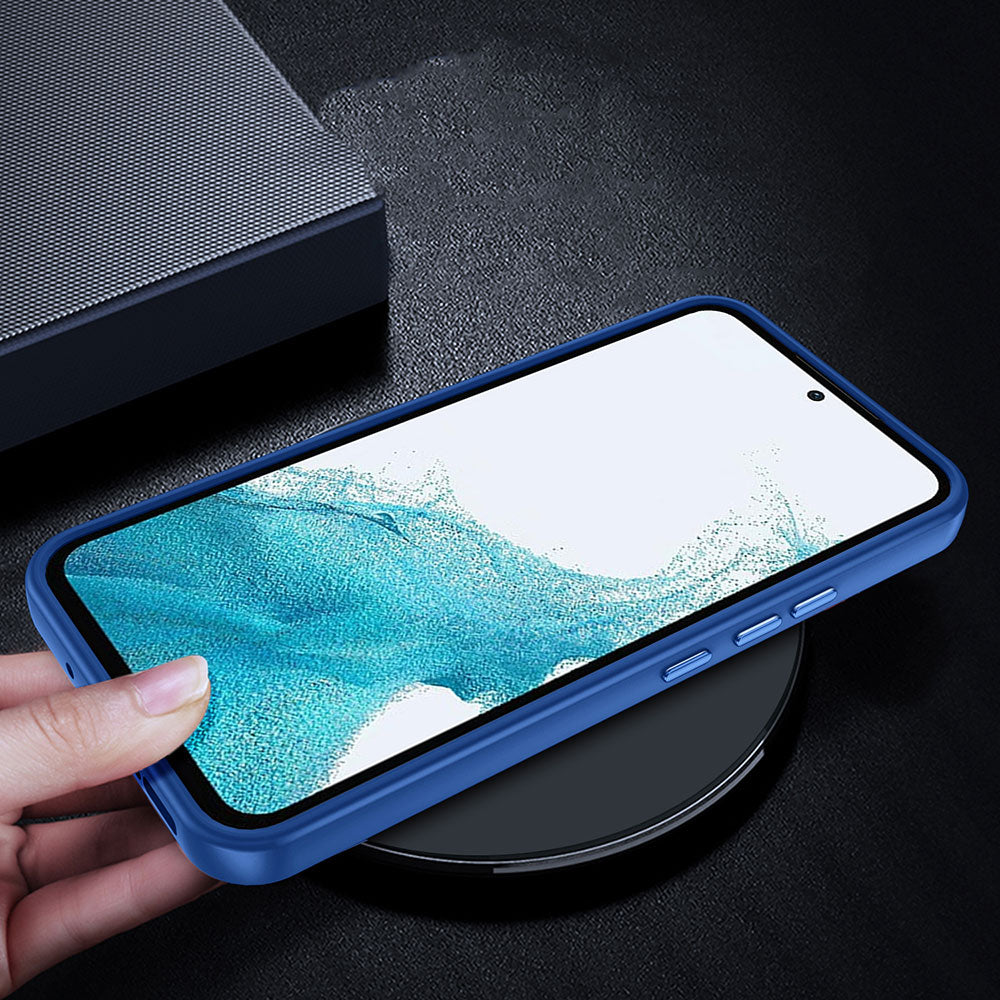 Galaxy A34 Kılıf Zore Flora Kapak Lila