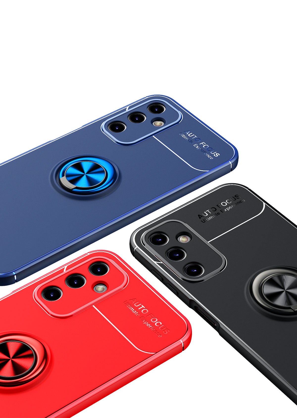 Galaxy A34 Kılıf Zore Ravel Silikon Kapak Mavi