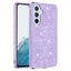 Galaxy A34 Kılıf Zore Shining Silikon Mor