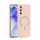 Galaxy A35 Kılıf M-safe Şarj Özellikli Zore Meta Kapak Rose Pembe