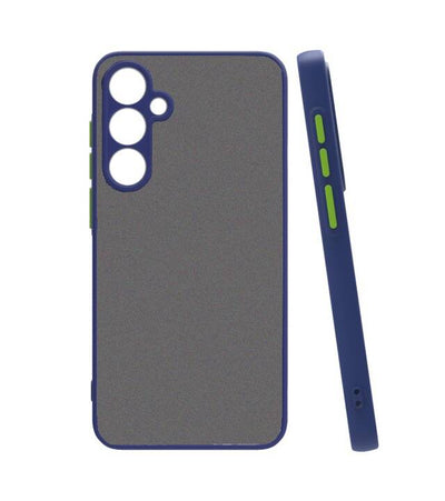 Galaxy A35 Kılıf Zore Hux Kapak Lacivert