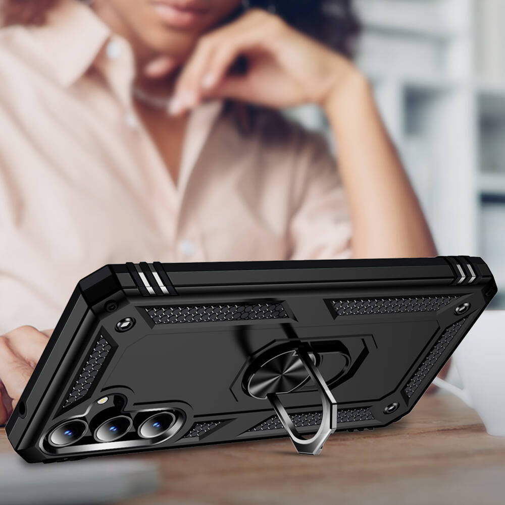 Galaxy A35 Kılıf Zore Vega Kapak Mavi