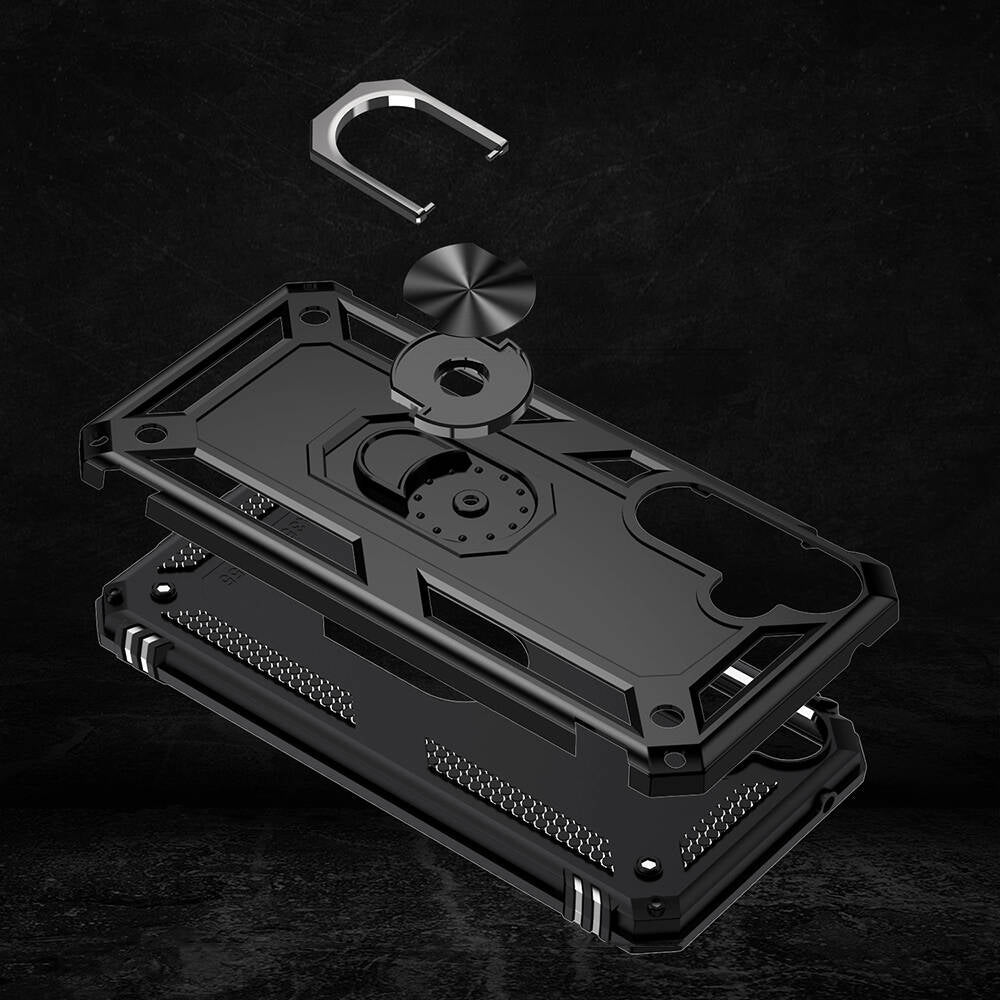 Galaxy A35 Kılıf Zore Vega Kapak Mavi