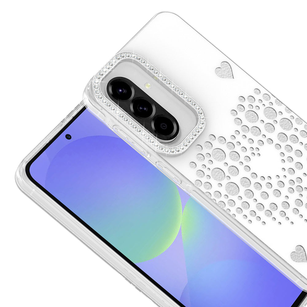 Galaxy A36 Kılıf Damla Taşlı Zore Rivas Sert PC Kapak