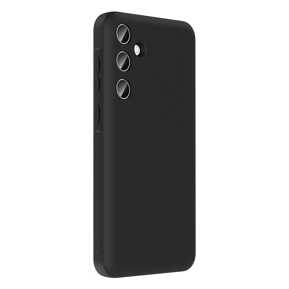 Galaxy A36 Kılıf Kamera Korumalı Kartlık Hazneli Zore Vitra Kapak Mürdüm