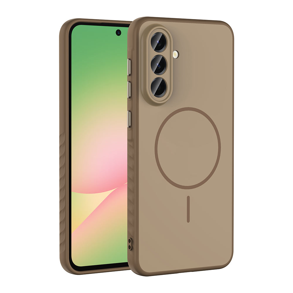 Galaxy A36 Kılıf M-safe Şarj Özellikli Zore Tea Kapak Lacivert