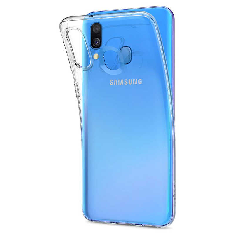 Galaxy A40 Kılıf Zore Süper Silikon Kapak Renksiz