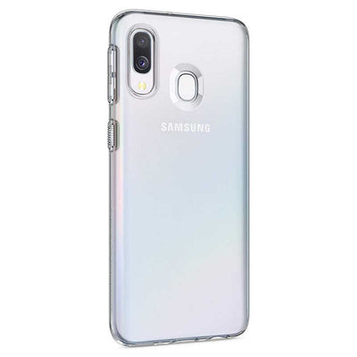 Galaxy A40 Kılıf Zore Süper Silikon Kapak Renksiz