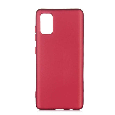 Galaxy A41 Kılıf Zore Premier Silikon Kapak Gold