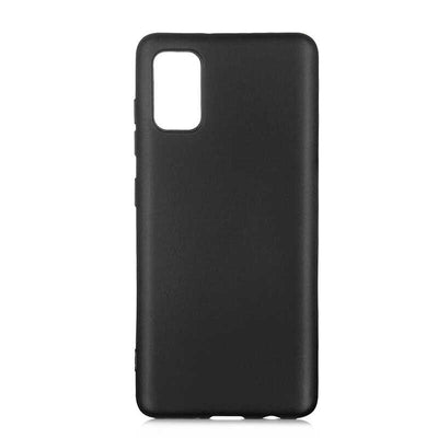 Galaxy A41 Kılıf Zore Premier Silikon Kapak Siyah