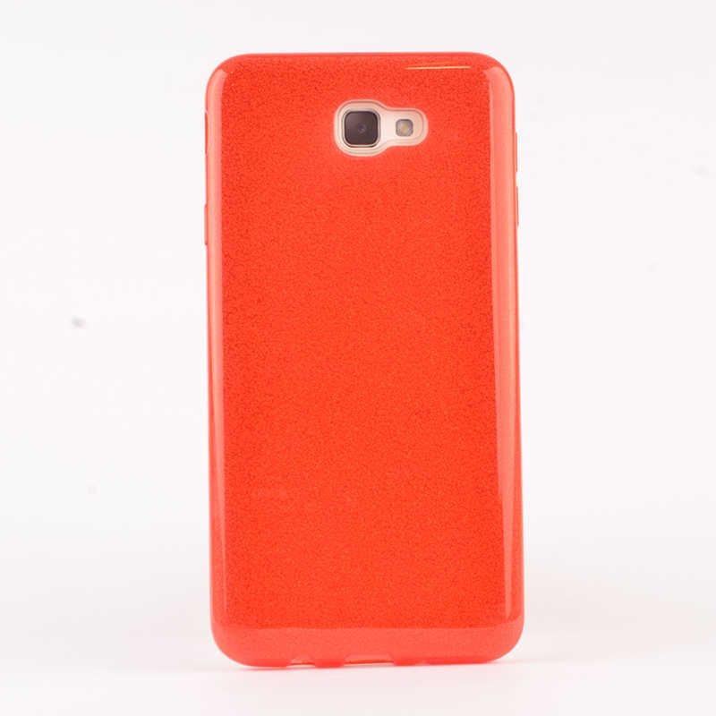 Galaxy A5 2016 Kılıf Zore Shining Silikon Kırmızı