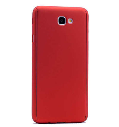 Galaxy A5 2017 Kılıf Zore 360 3 Parçalı Rubber Kapak Gold