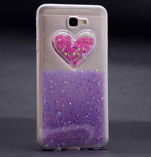 Galaxy A5 2017 Kılıf Zore Kalpli Silikon Gri