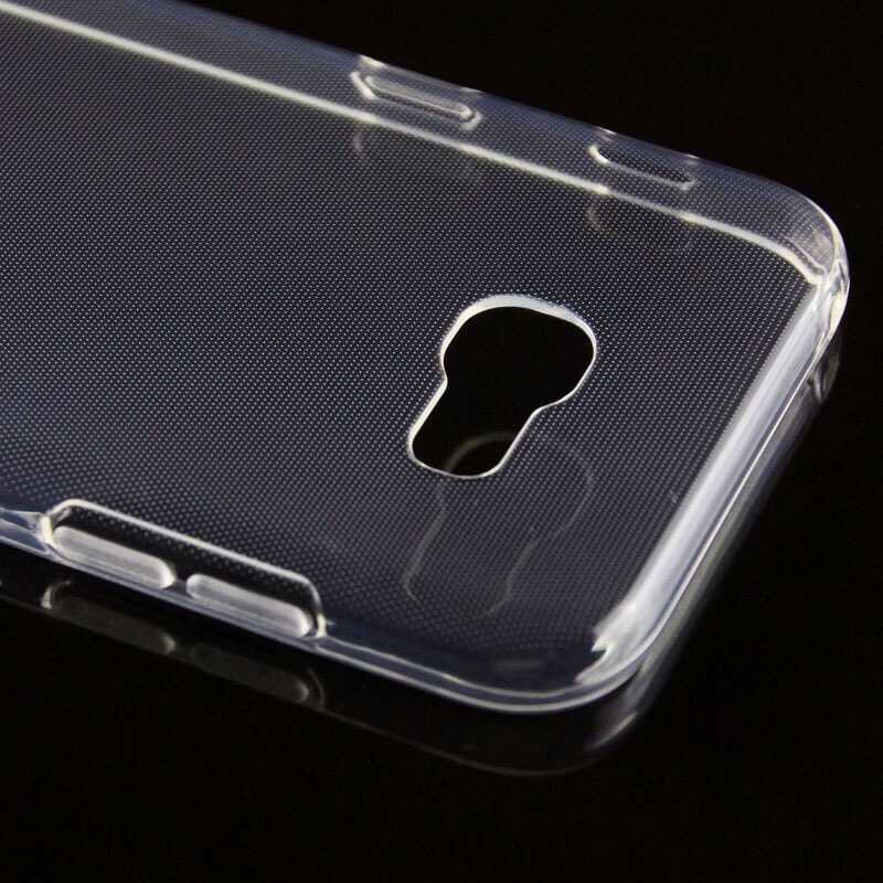 Galaxy A5 2017 Kılıf Zore Süper Silikon Kapak Renksiz