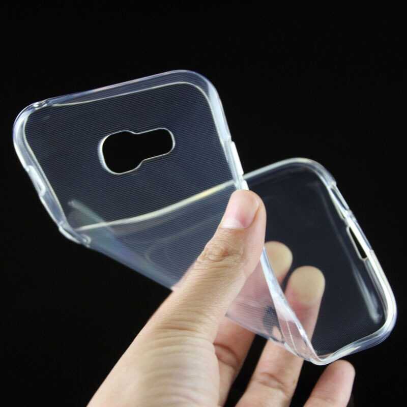 Galaxy A5 2017 Kılıf Zore Süper Silikon Kapak Renksiz