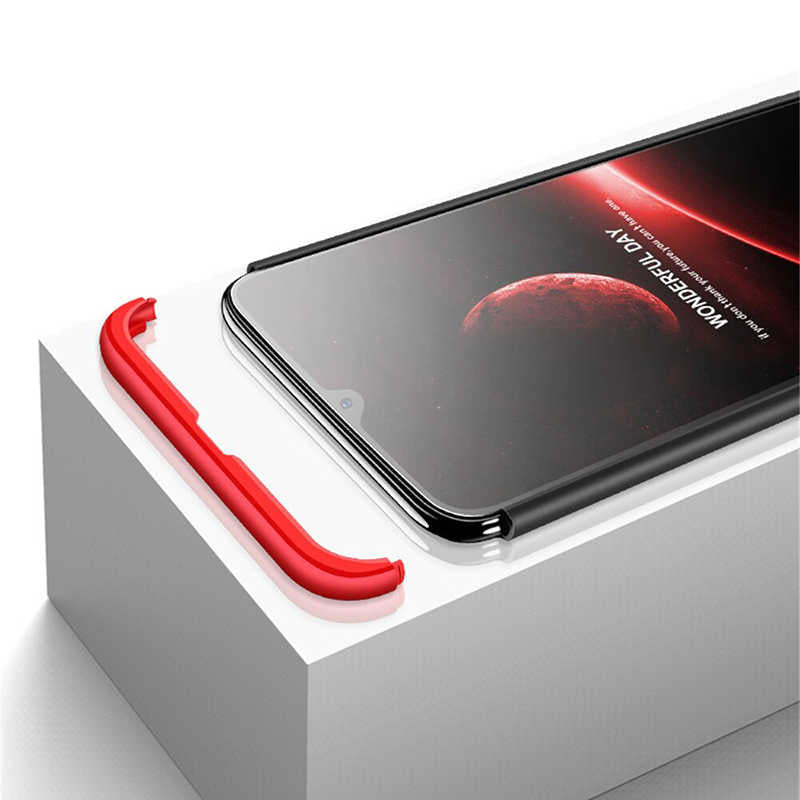 Galaxy A50 Kılıf Zore Ays Kapak Gold