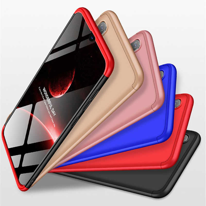 Galaxy A50 Kılıf Zore Ays Kapak Gold