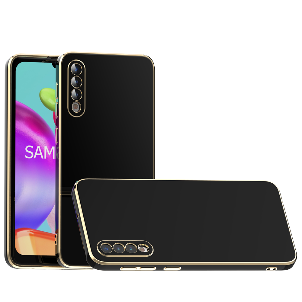 Galaxy A50 Kılıf Zore Bark Kapak Rose Gold
