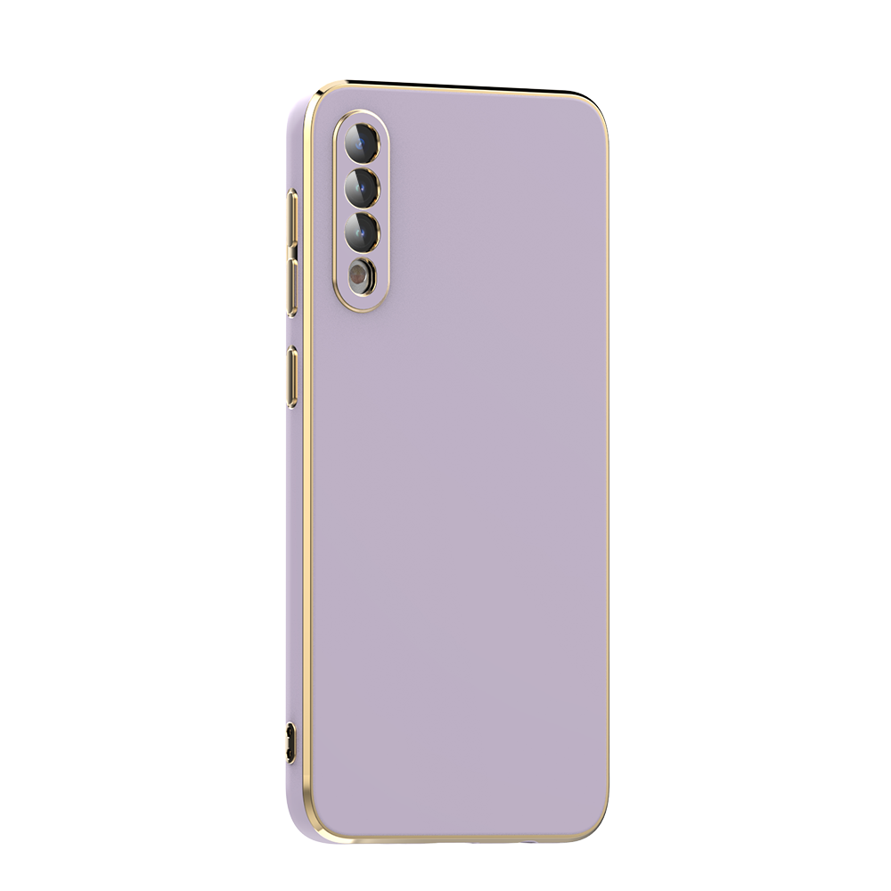 Galaxy A50 Kılıf Zore Bark Kapak Lila