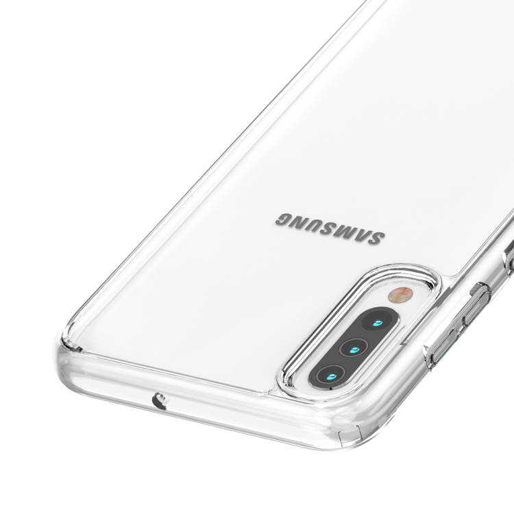Galaxy A50 Kılıf Zore Coss Kapak Renksiz