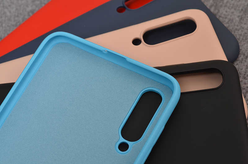 Galaxy A50 Kılıf Zore İnci Silikon Kırmızı