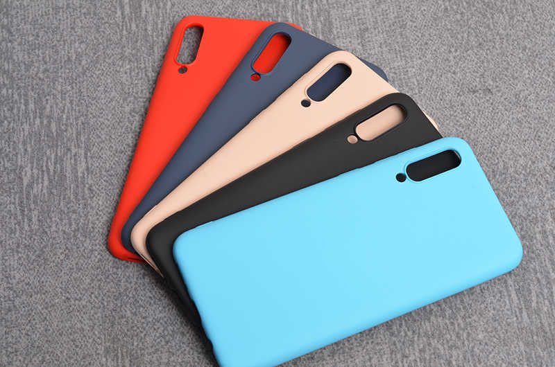 Galaxy A50 Kılıf Zore İnci Silikon Siyah