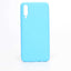 Galaxy A50 Kılıf Zore İnci Silikon Mavi Açık