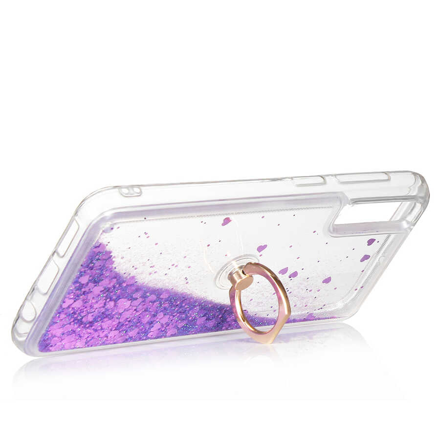 Galaxy A50 Kılıf Zore Milce Kapak Mor