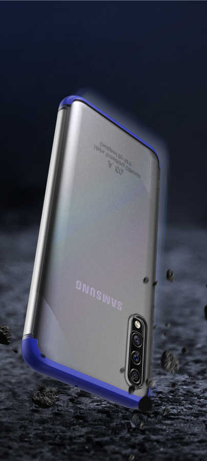 Galaxy A50 Kılıf Zore Nili Kapak Siyah