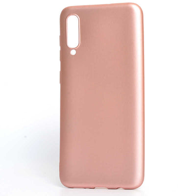 Galaxy A50 Kılıf Zore Premier Silikon Kapak Rose Gold