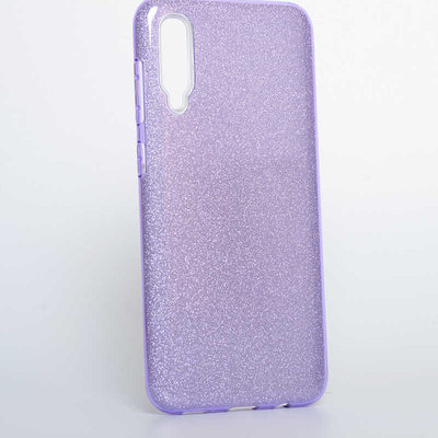 Galaxy A50 Kılıf Zore Shining Silikon Mor