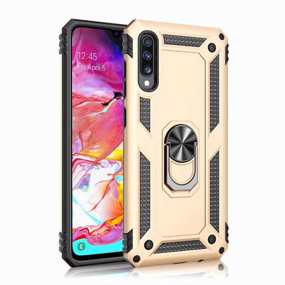Galaxy A50 Kılıf Zore Vega Kapak Siyah