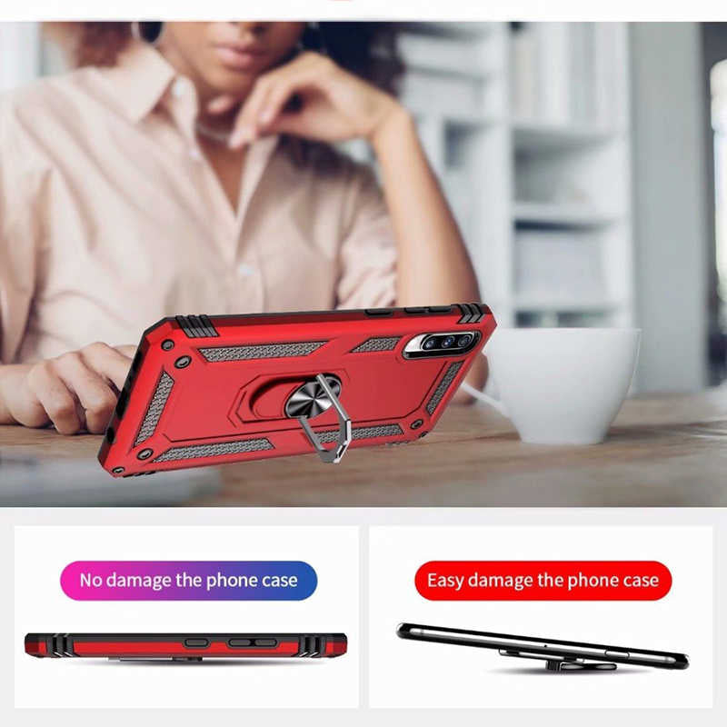 Galaxy A50 Kılıf Zore Vega Kapak Gold