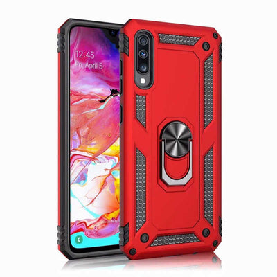 Galaxy A50 Kılıf Zore Vega Kapak Kırmızı