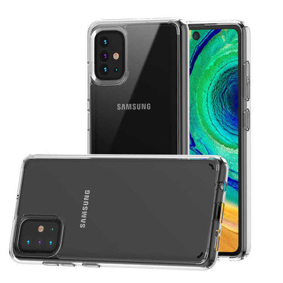 Galaxy A51 Kılıf Zore Coss Kapak Renksiz