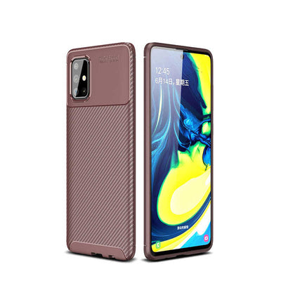 Galaxy A51 Kılıf Zore Negro Silikon Kapak Lacivert