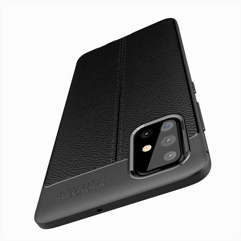 Galaxy A51 Kılıf Zore Niss Silikon Kapak Kırmızı
