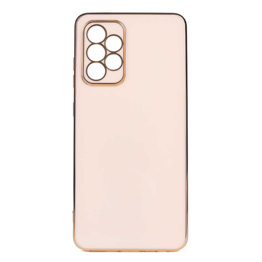 Galaxy A52 Kılıf Zore Bark Kapak Rose Gold