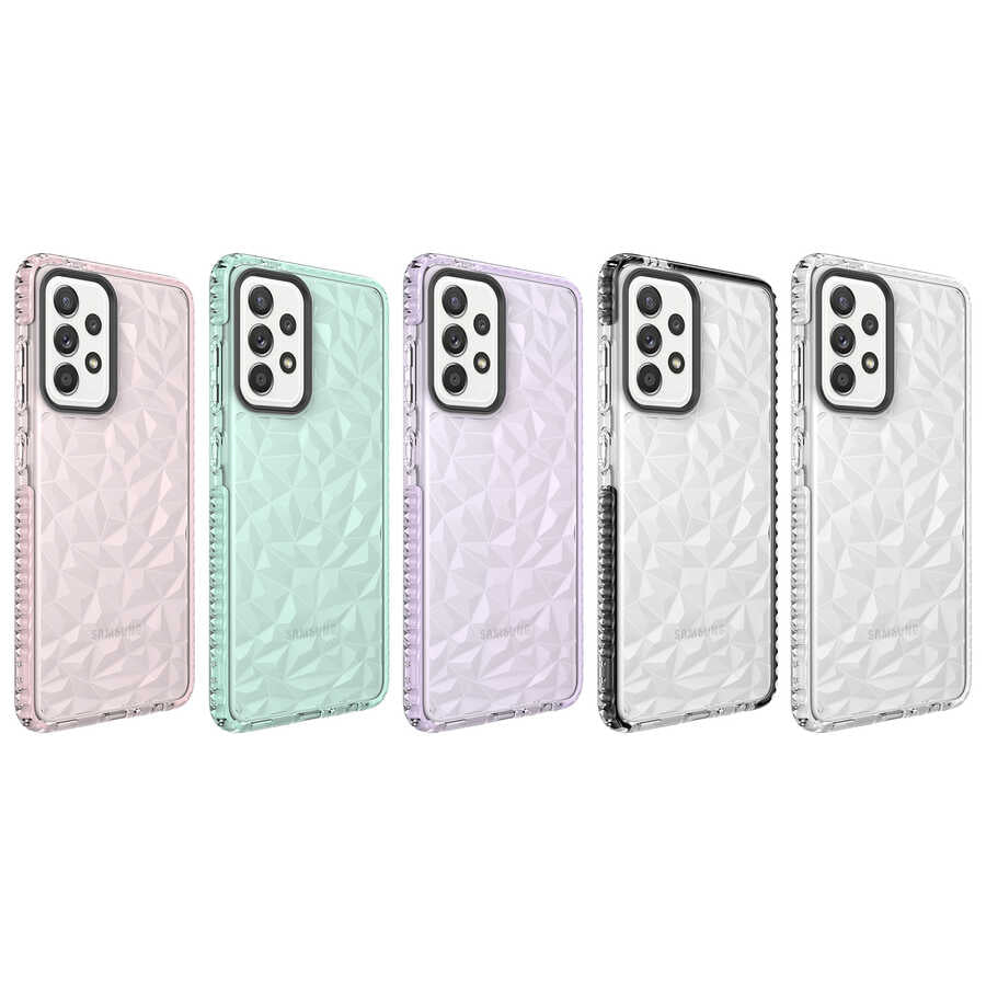 Galaxy A52 Kılıf Zore Buzz Kapak Yeşil