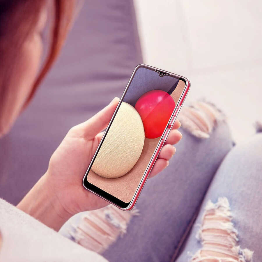 Galaxy A52 Kılıf Zore Enjoy Kapak Renksiz