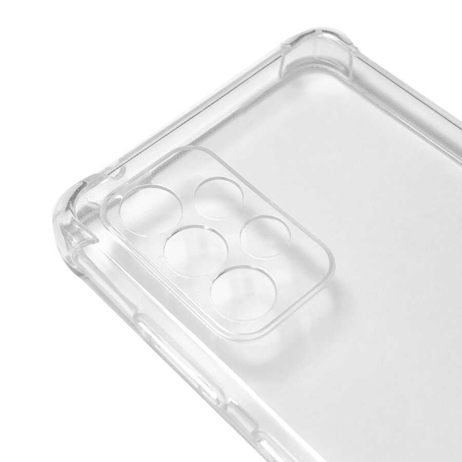 Galaxy A52 Kılıf Zore Kamera Korumalı Nitro Anti Shock Silikon Renksiz