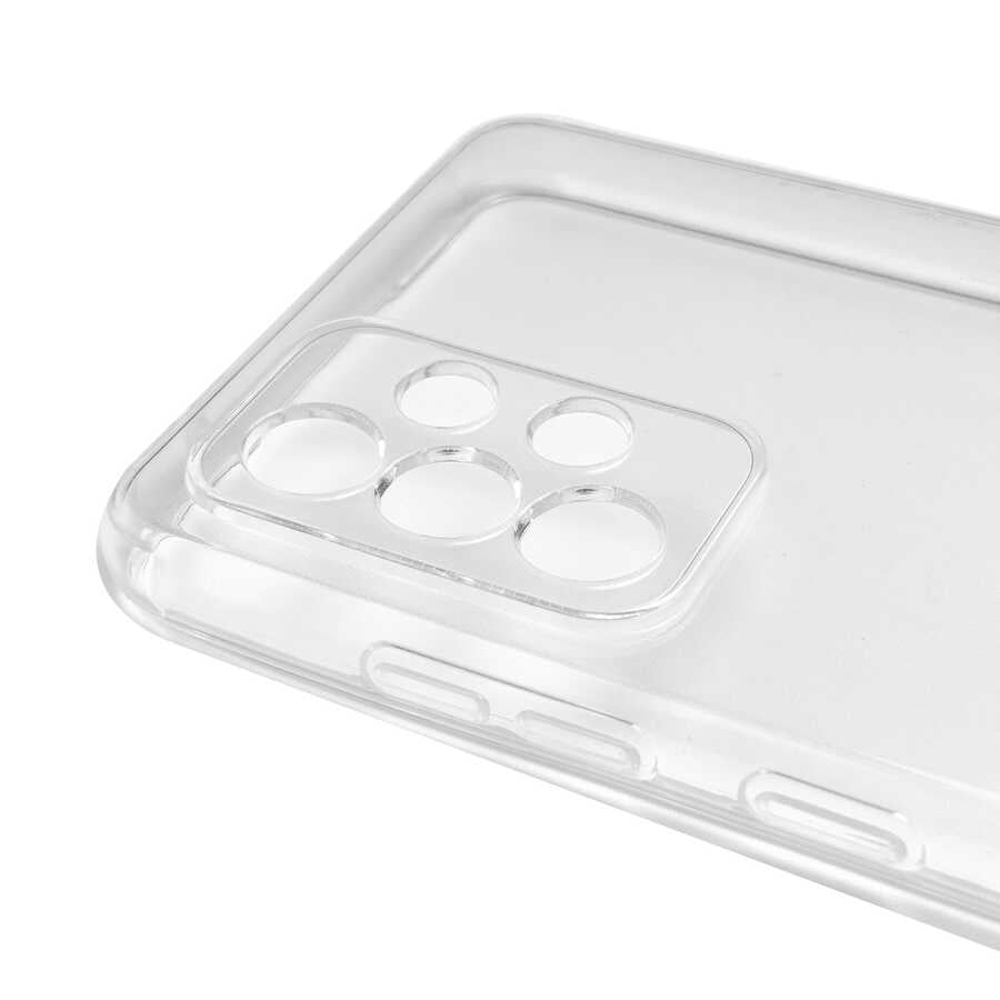 Galaxy A52 Kılıf Zore Kamera Korumalı Süper Silikon Kapak Renksiz