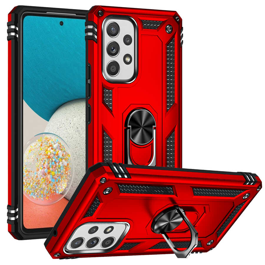 Galaxy A53 5G Kılıf Zore Vega Kapak Mavi